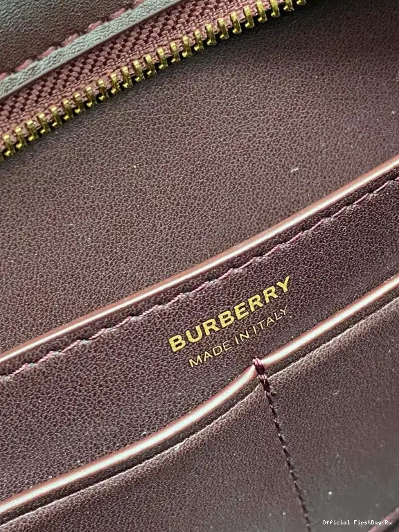 Official FirstBag Ru TB BURBERRY Leather Bag Shoulder 0506